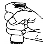 直握法
