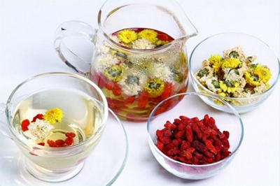 枸杞菊花茶