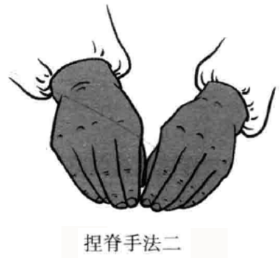 捏脊手法二